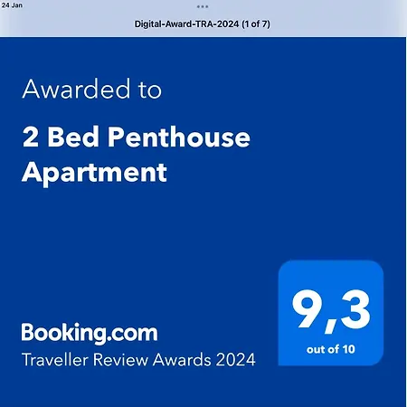 2 Bed Penthouse Apartment *